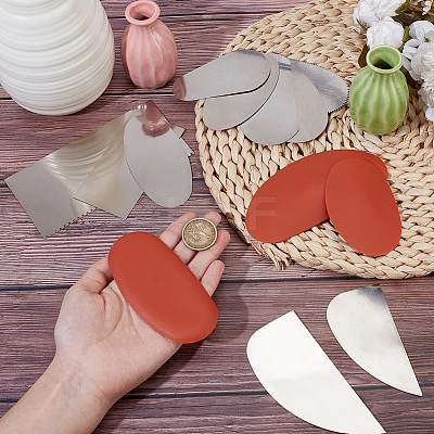 Stainless Steel Carving Shaping Knives Sets DIY-OC0013-75-1