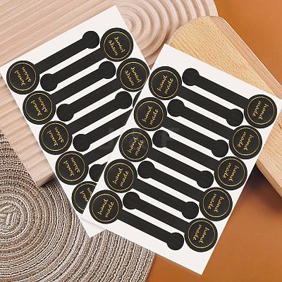 20 Sheets DIY Sealing Stickers AJEW-DJ0004-27-1
