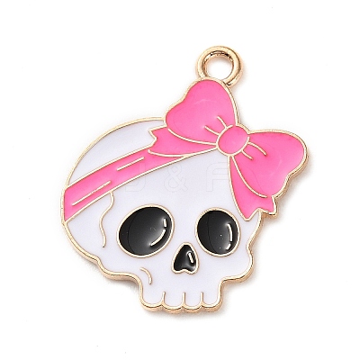 Alloy Enamel Pendants LS-ENAM-B030-01G-01-1