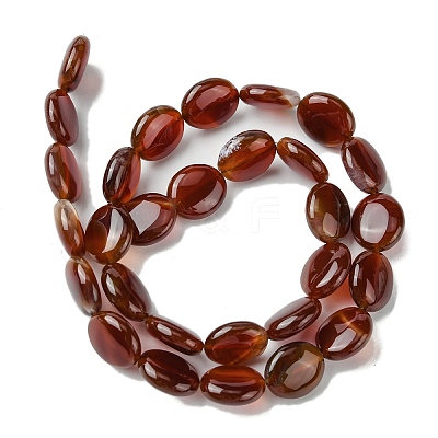 Natural Carnelian(Dyed & Heated) Beads Strands G-K365-B01-02-1