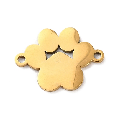 304 Stainless Steel Connector Charms STAS-P328-04B-G-1