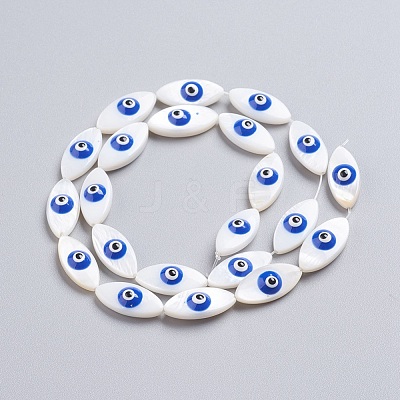 Natural Shell Beads Strands SSHEL-I024-04F-1