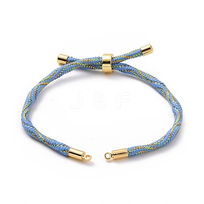 Nylon Cord Silder Bracelets MAK-C003-03G-19-1
