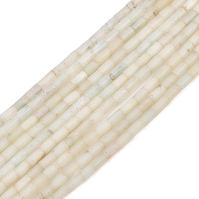 Natural Flower Amazonite Beads Strands GG-CBAED3F-A02-1