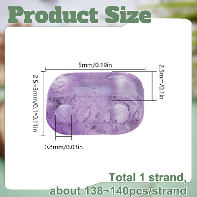 1 Strand Natural Amethyst Beads Strands G-GO0001-76B-1