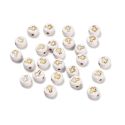 Opaque Acylic Beads MACR-C038-02-1