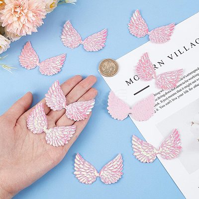 Imitation Leather Cloth Iron on/Sew on Patches DIY-WH0177-84D-1