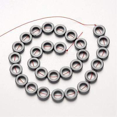 Non-magnetic Synthetic Hematite Beads Strands G-F300-04-09-1