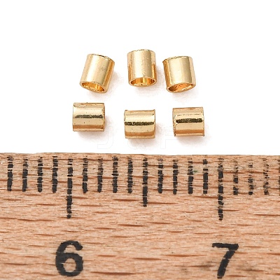 Brass Crimp Beads KK-N259-53A-G-1