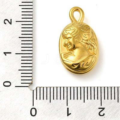 Ion Plating(IP) 304 Stainless Steel Pendants STAS-M070-09G-1