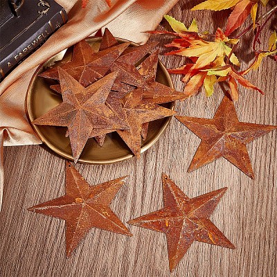 Rust Iron Big Pendants IFIN-WH0065-16C-1