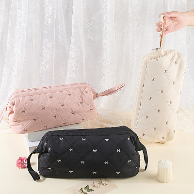Cotton Cloth Hair Dryer Storage Zipper Bags AJEW-WH20054-331C-1