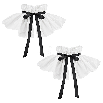 Chemical Fiber Faux Collar AJEW-WH0481-133-1