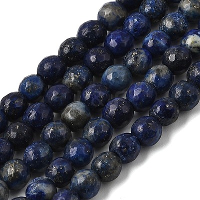 Natural Lapis Lazuli Beads Strands G-D840-38-6mm-1