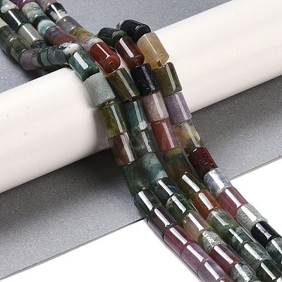 Natural Indian Agate Beads Strands G-C128-A14-01-1