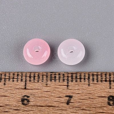 Baking Paint Imitation Jade Glass Beads GL-N006-01A-09-1