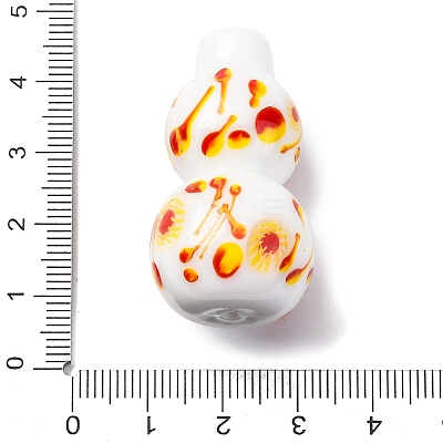 Handmade Lampwork Beads LAMP-Q005-08H-1