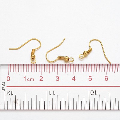 Iron Earring Hooks X-E135-NFG-1