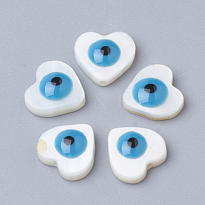 Natural Freshwater Shell Beads LS-SHEL-Q017-07B-1