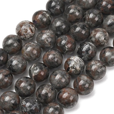Natural Fluorescent Syenite Rock(Glow under UV Light) Beads Strands GG-NH0012-A01-10mm-1