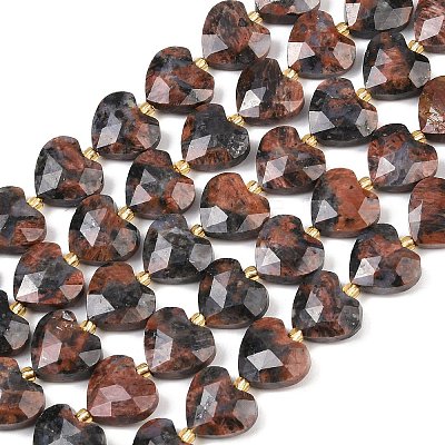 Natural Glaucophane Beads Strands G-P592-B03-01-1