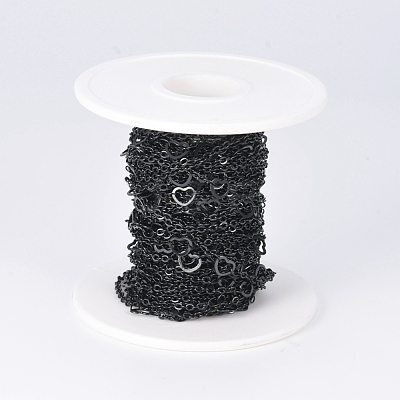 304 Stainless Steel Cable Chains CHS-E017-01B-1