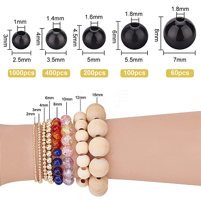 Plastic Craft Eyes DIY-WH0304-810-1