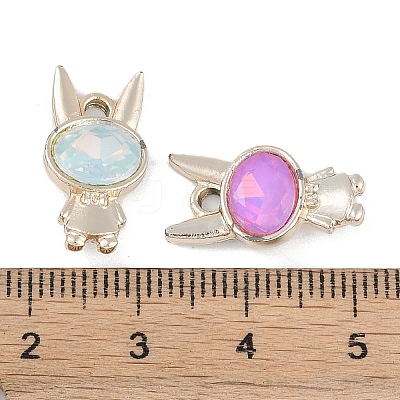 UV Plating Alloy Pendants FIND-M018-30KCG-1