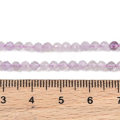 Natural Lavender Amethyst Beads Strands X-G-C127-A03-04-1