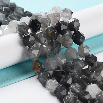 Natural Cloudy Quartz Beads Strands G-G030-A05-02-1