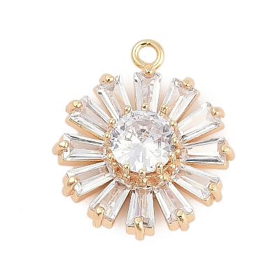 Brass Pendants KK-Q026-07G-1