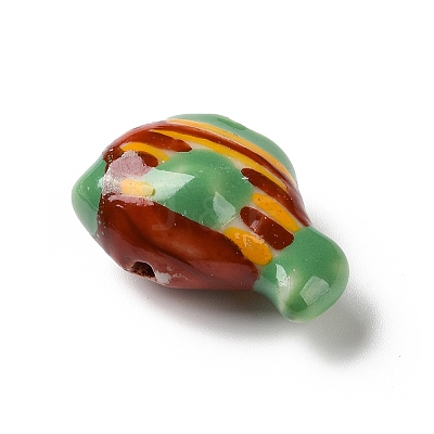Handmade Porcelain Beads PORC-Z006-02D-1