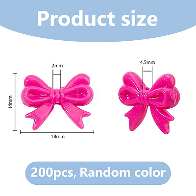 20OPcs Opaque Acrylic Beads SACR-DC0001-19-1