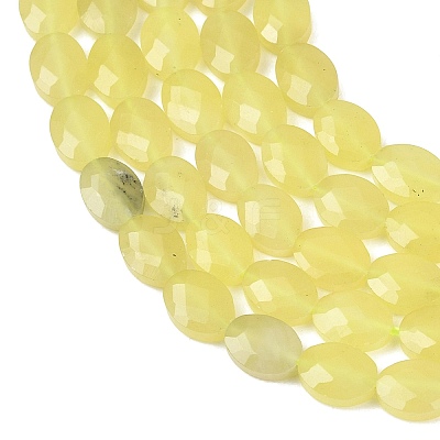 Natural Lemon Jade Beads Strands G-H349-A01-11-1