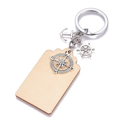 Wood Keychain KEYC-JKC00187-1