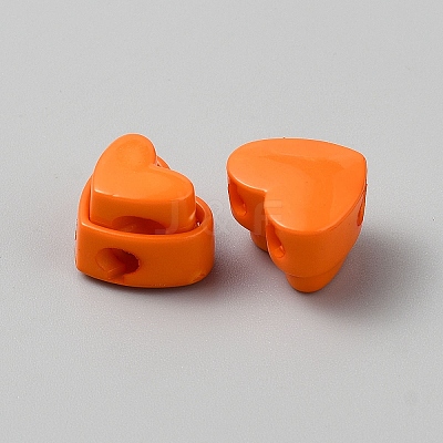 Nylon Spring Cord Locks FIND-WH0111-774F-1