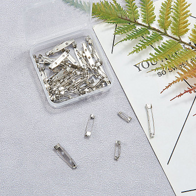 Iron Brooch Findings IFIN-CJ0001-10-1