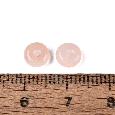 Baking Paint Imitation Jade Glass Beads GL-N006-01A-08-1