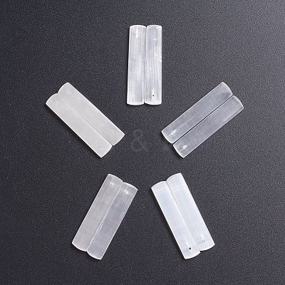 Natural Selenite Pendants G-G827-05G-1