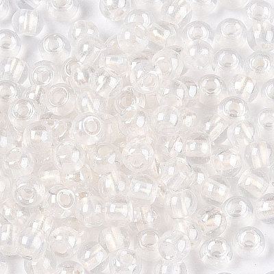 6/0 Transparent Inside Colours Glass Seed Round Beads X1-SEED-N006-004A-1