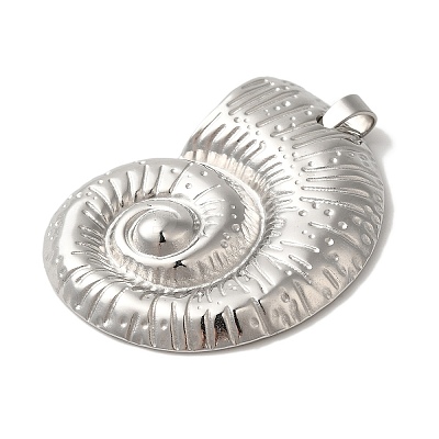 Non-Tarnish 304 Stainless Steel Pendants STAS-M017-09P-1