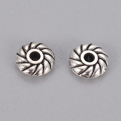 Tibetan Style Alloy Spacer Beads LF10764Y-1