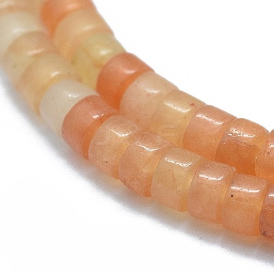 Natural Red Aventurine Beads Strands G-F631-A11-02-1