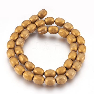 Electroplate Non-magnetic Synthetic Hematite Bead Strands G-I208-14F-C-1
