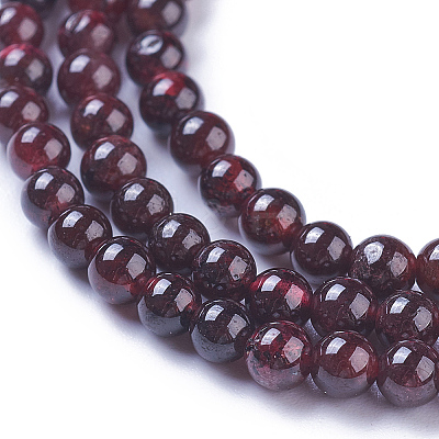 Natural Garnet Beads Strands G-P433-28A-1