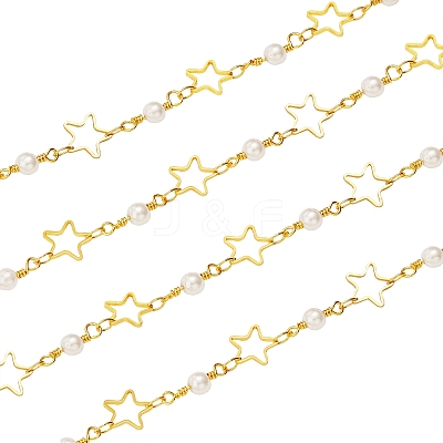 Brass Handmade Beaded Chain CHC-SZ0001-20-1