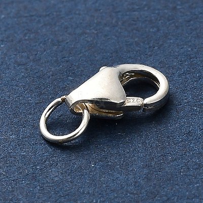 925 Sterling Silver Lobster Claw Clasps STER-U009-11S-1