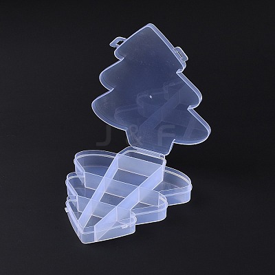 10 Grids Transparent Plastic Box CON-B009-07-1