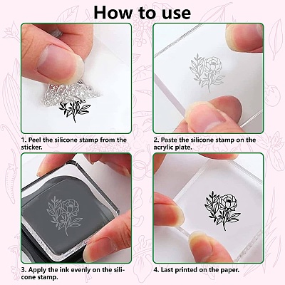 Custom PVC Plastic Clear Stamps DIY-WH0439-0015-1