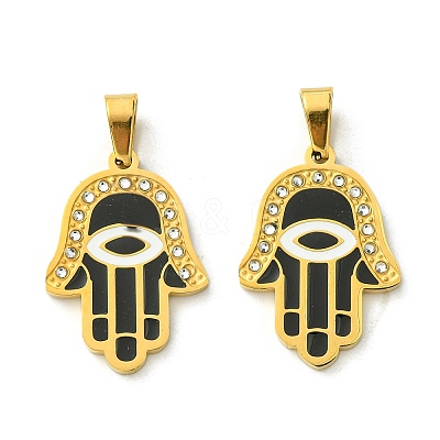 Ion Plating(IP) 304 Stainless Steel Pendants STAS-C101-04G-1